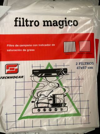 Filtro campana extractora