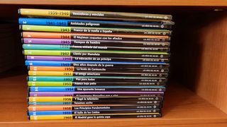 Colección libros y dvd's: El franquismo año a año