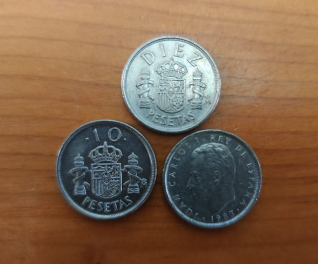 Moneda 10 pesetas 1983 o 1992