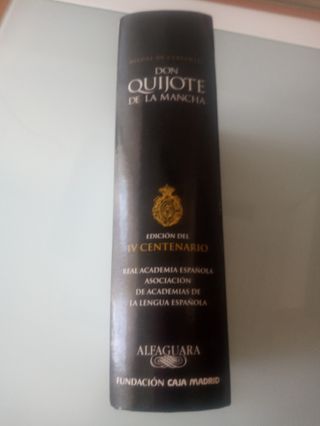 Libro Don Quijote de la Mancha