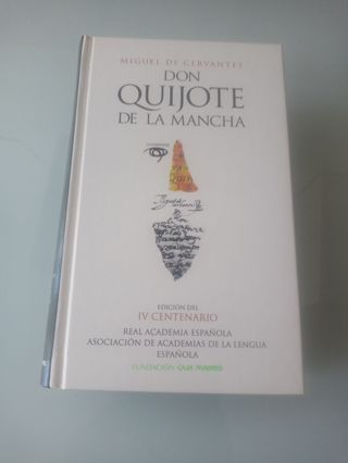 Libro Don Quijote de la Mancha