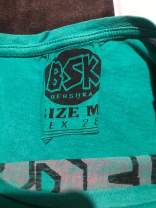 Camiseta Bershka