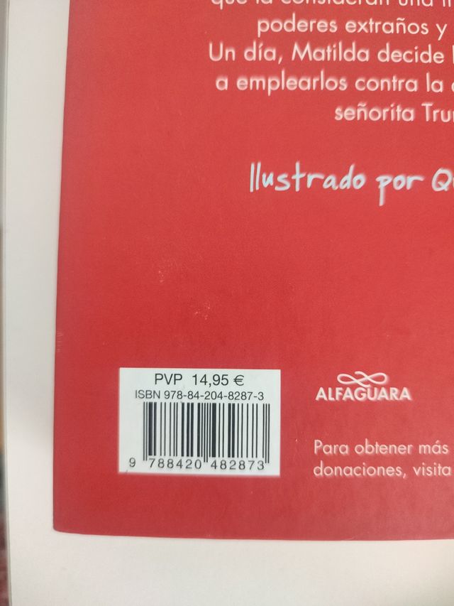 MATILDA - ROALD DAHL