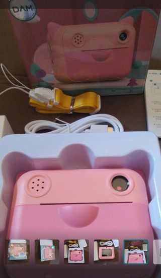 Cámara Instantánea Gato Dam Nueva con etiqueta