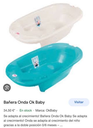 Bañera cambiador con patas bebé