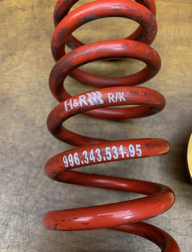 Muelles originales Porsche GT3