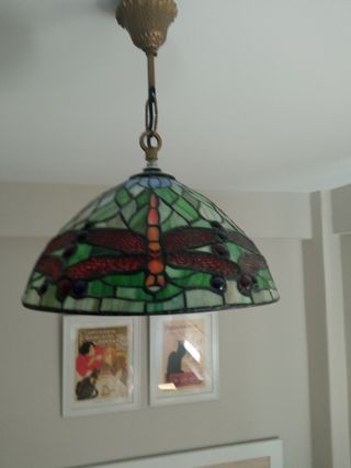 Dos lamparas Tiffany