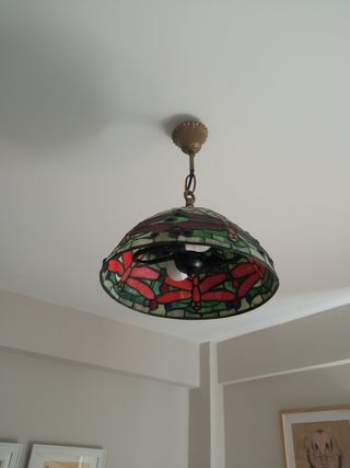 Dos lamparas Tiffany