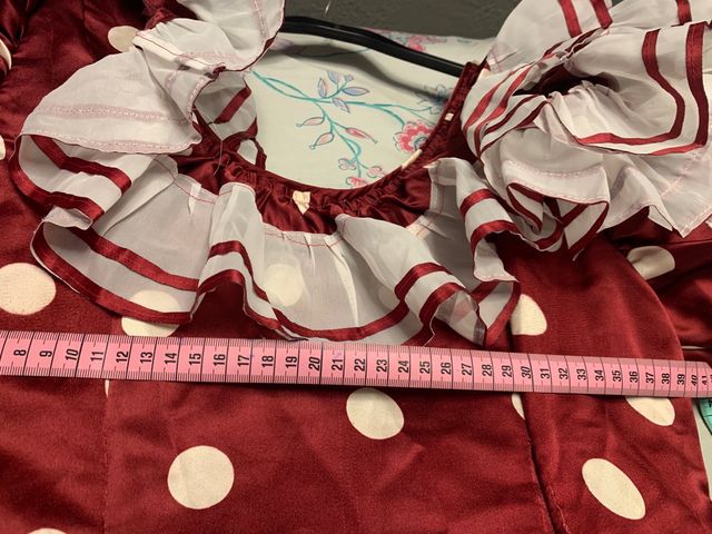 Vestido sevillanas talla S