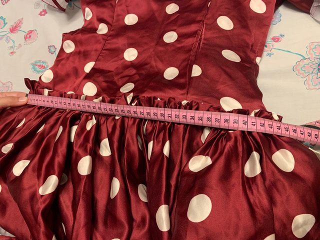 Vestido sevillanas talla S