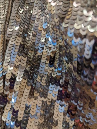 Top lentejuelas plateado Pull&bear