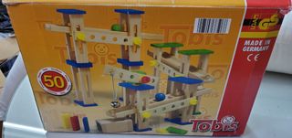 Pista Canicas Madera