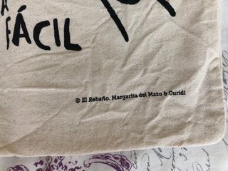 Bolsa de tela Ser oveja no es fácil 