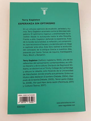 libro Esperanza sin optimismo