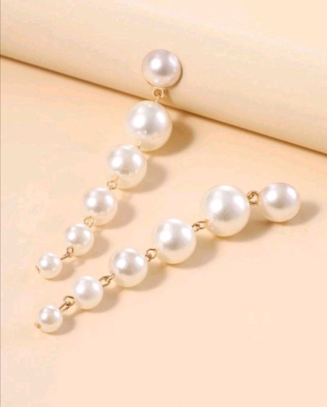 Pendientes perlas a estrenar 