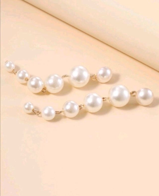 Pendientes perlas a estrenar 