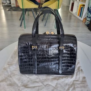 Bolso piel negro Pedro del Hierro