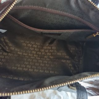 Bolso piel negro Pedro del Hierro