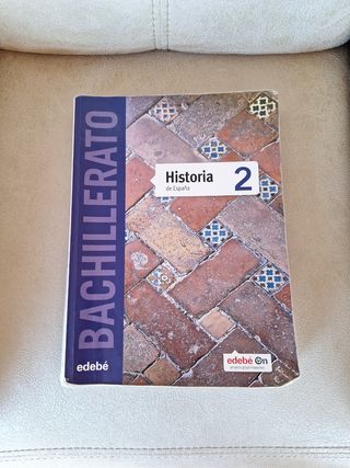 Libro historia de España 2° de bach