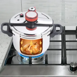 Olla a presión acero inoxidable