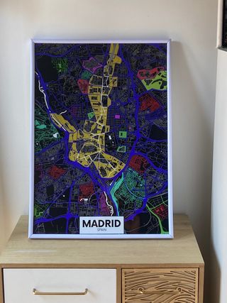 Madrid Colores Lámina A3