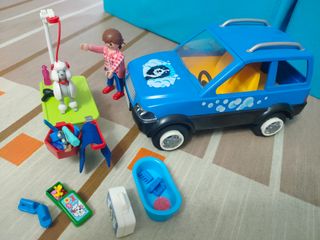 Playmobil Coche lavandería de mascotas