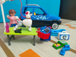 Playmobil Coche lavandería de mascotas