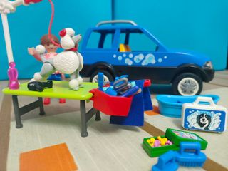 Playmobil Coche lavandería de mascotas