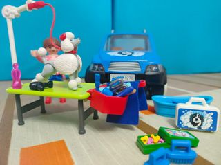 Playmobil Coche lavandería de mascotas