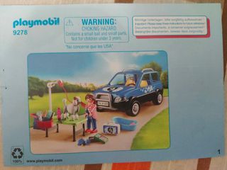 Playmobil Coche lavandería de mascotas