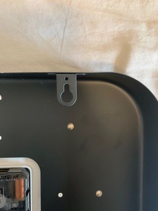 Reloj de pared con diseño de tocadiscos