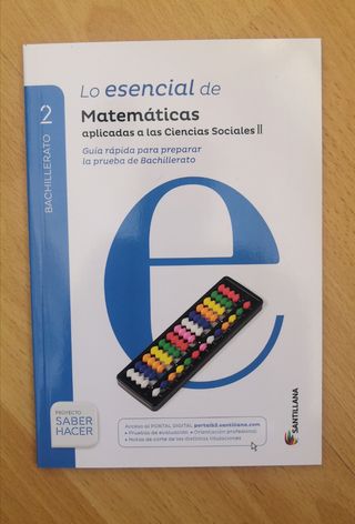 Matemáticas aplicadas a las C. Sociales 2Bach