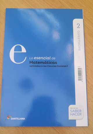 Matemáticas aplicadas a las C. Sociales 2Bach