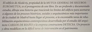 Libro sobre Alcalá 65. Del siglo XIX al siglo XXI