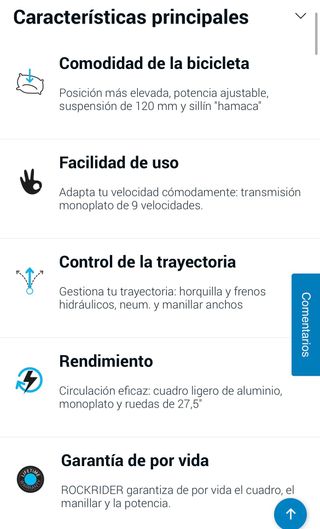 Bici montaña 27,5 doble suspensión Rockrider ST530