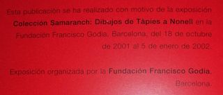 Colección Samaranch: Dibujos de Tàpies a Nonell