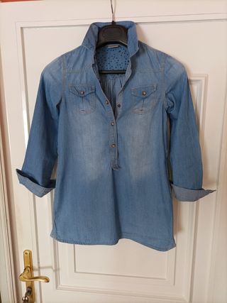 Abito in denim di Zara