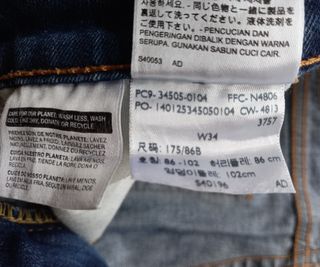 Bermudas vaqueras levis