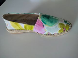 Alpargatas planas estampadas