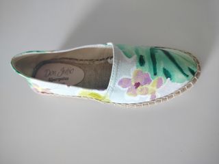 Alpargatas planas estampadas