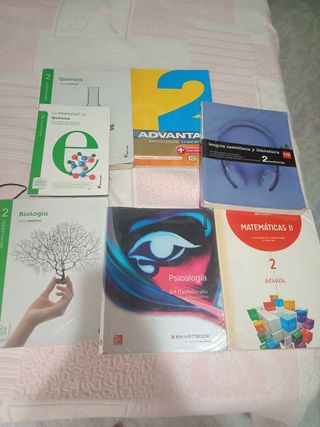 libros segundo de bachillerato