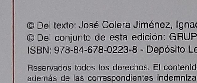 Libros Matemáticas 2°ESO