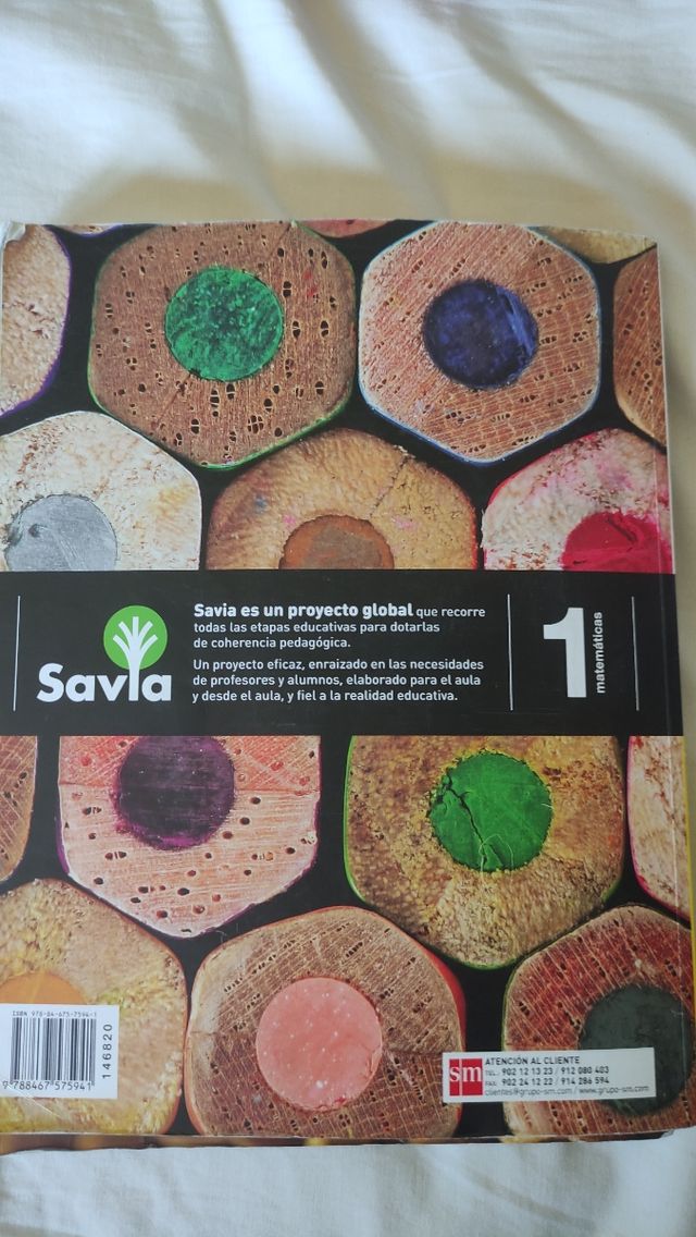 Libro matemáticas 1° ESO