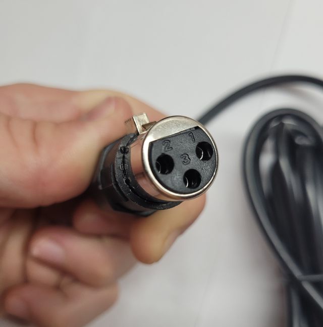 Microfono con cavo 6.5 mm