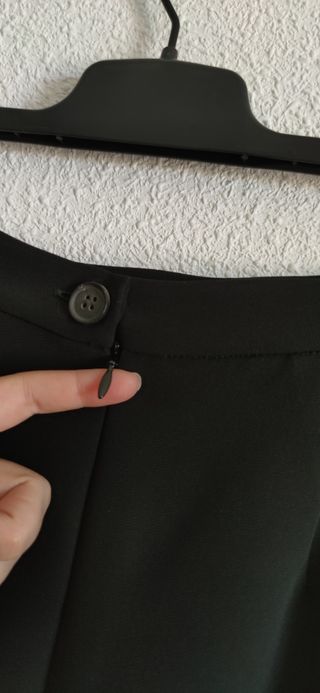 Falda elegante negra de tubo Corte Inglés 