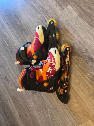 Patines de línea DECATHLON + funda