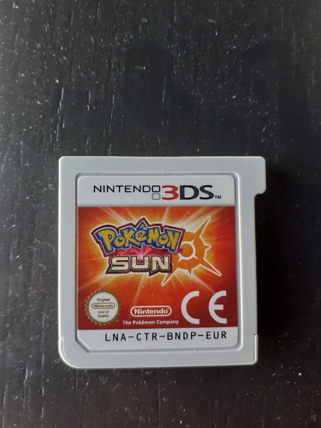 pokemon sol juego nintendo 3ds