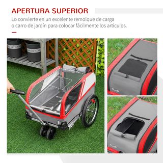 CARRITO MASCOTAS 2 EN 1 NUEVO
