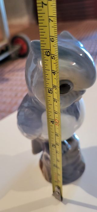 Figura de búho de fabricación Valenciana