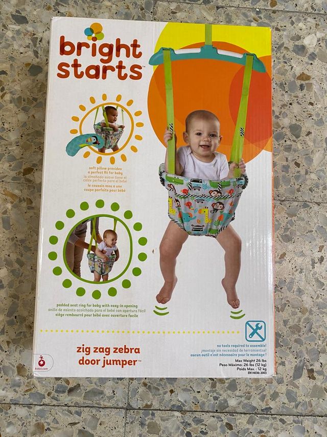 Saltador de puerta para bebés